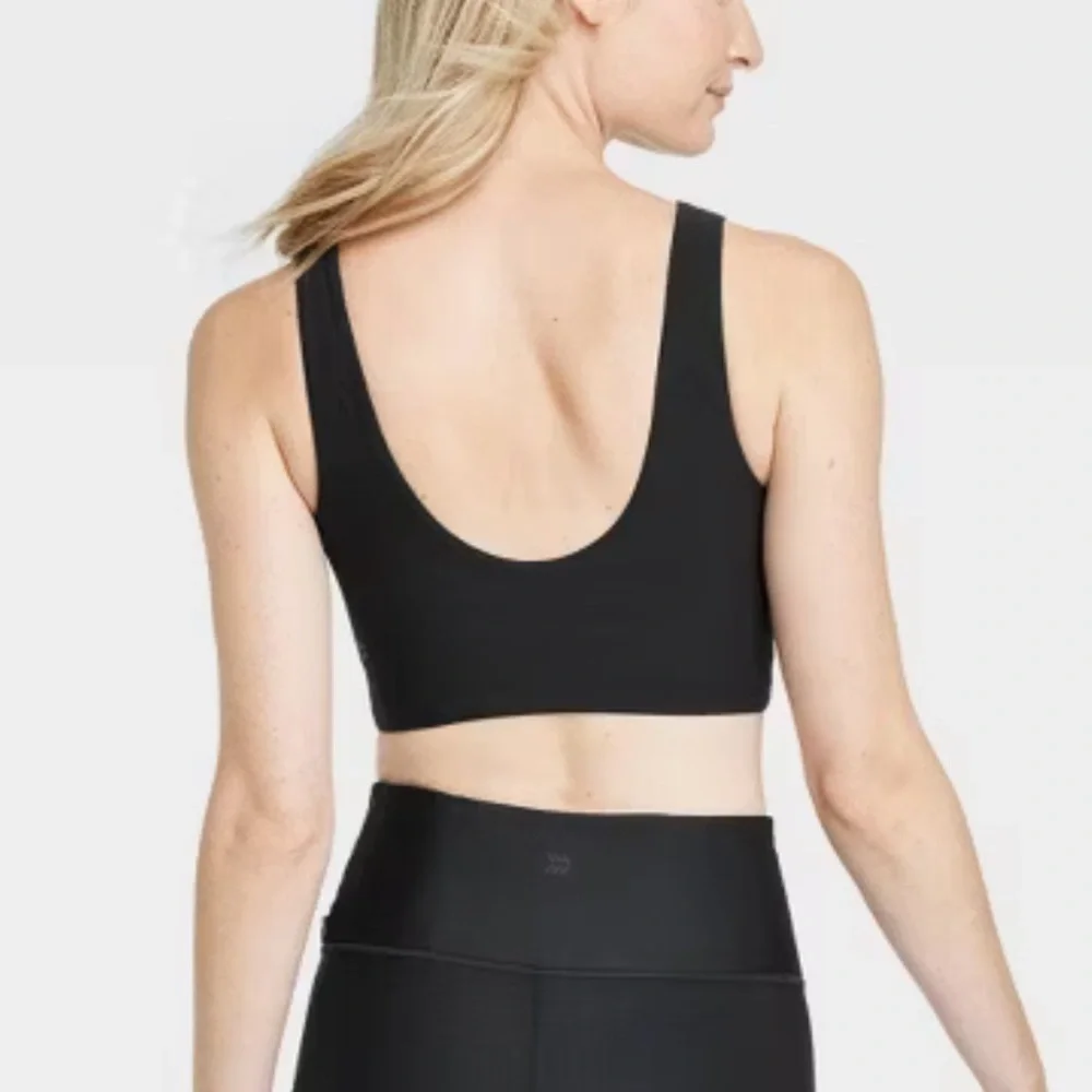 All‎ In Motion Women's Everyday Soft Medium Support Longline Sports Bra Size S